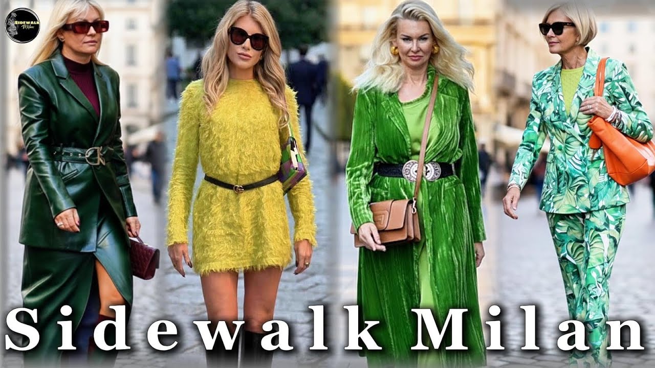 👠👒💃 Модный тренд октября в Милане 🇮🇹 | Самые элегантные образы | Уличная мода