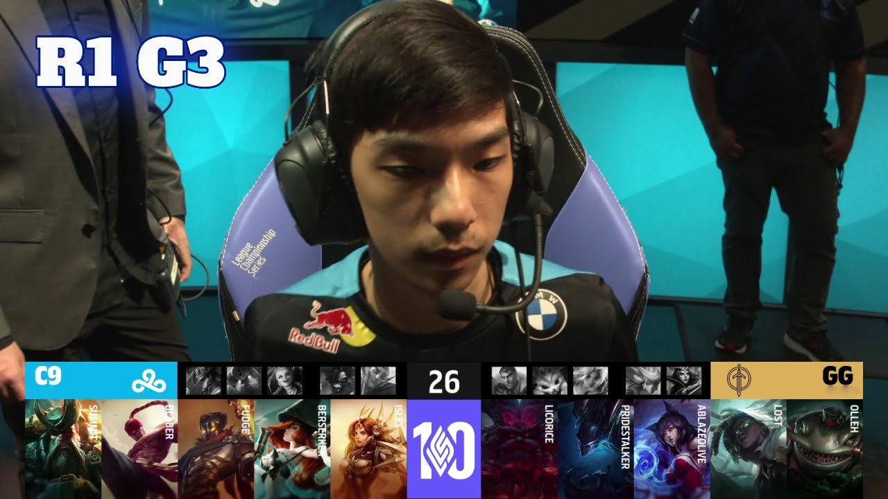 C9 vs GG - Game 3 | Round 1 Playoffs S12 LCS Spring 2022 | Cloud 9 vs Golden Guardians G3