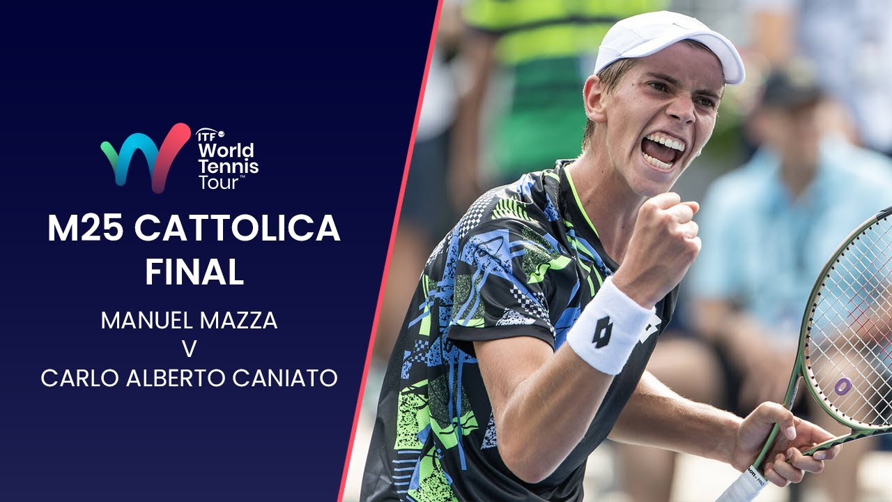 Manuel Mazza (ITA) v Carlo Alberto Caniato (ITA) | M25 Cattolica | ITF World Tennis Tour Highlights