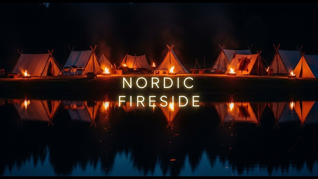 Nordic Viking Ambience for Deep Sleep | 3 Hours of Peaceful Norse Dreamscape