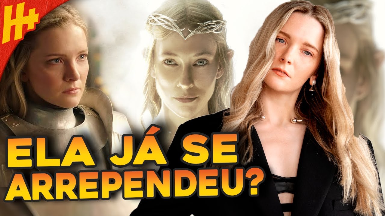 MORFYDD CLARK DE ANÉIS DE PODER AGORA ENTENDE OS FÃS?