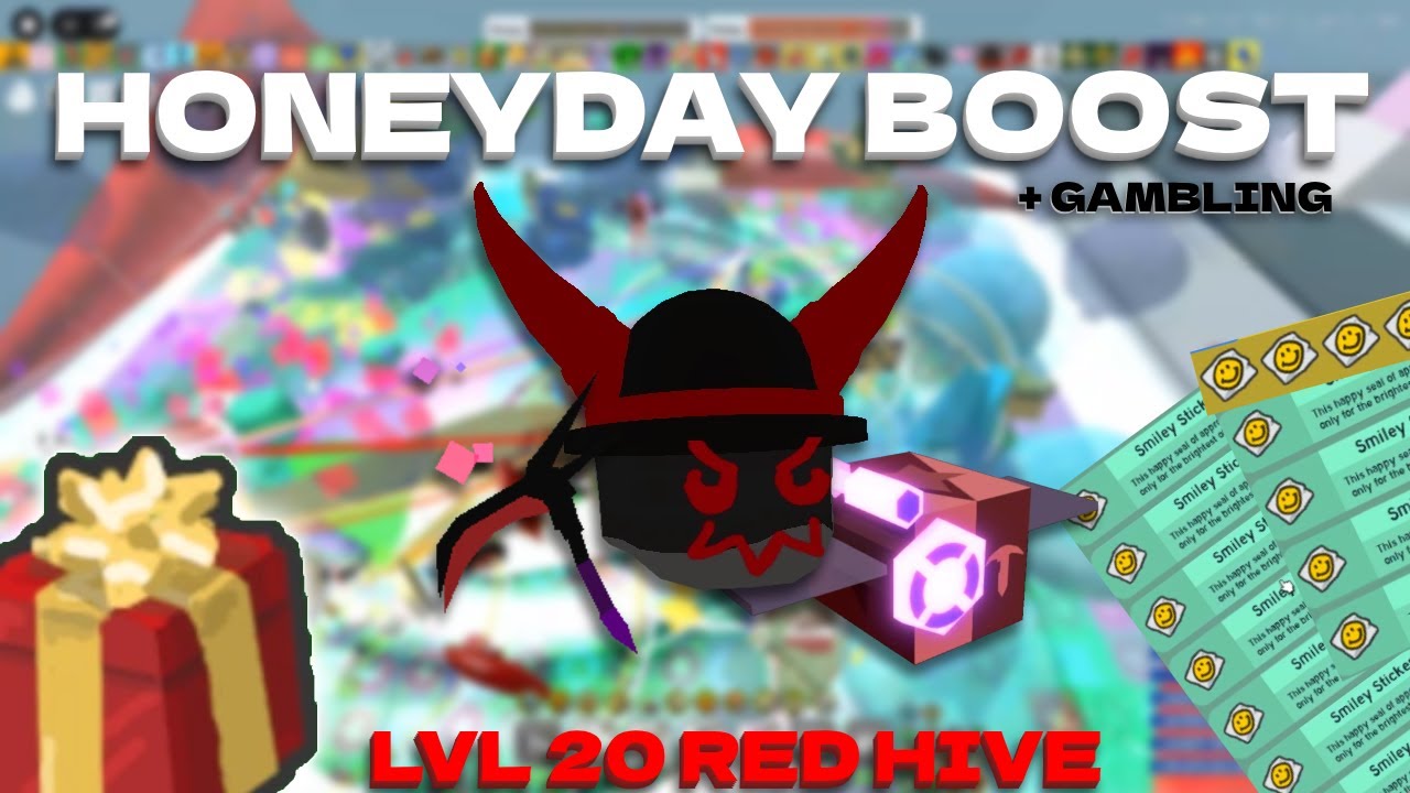 Honey Day Boost As A LVL 20 Red Hive | Bee Swarm Simulator