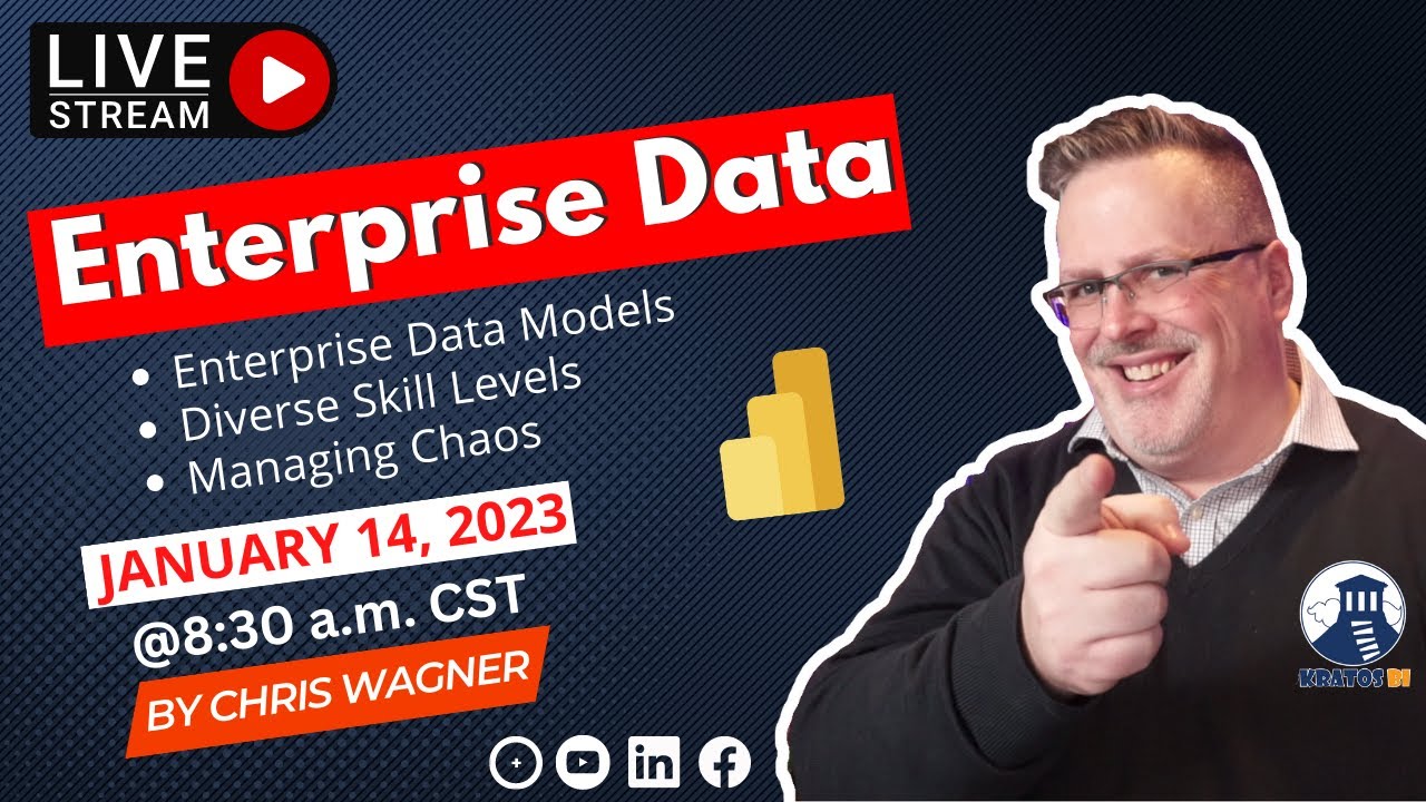ENTERPRISE DATA MODELS in Power BI by Chris Wagner