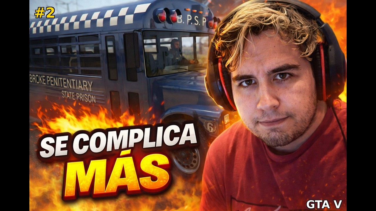 Misión preparatoria se complica MÁS de lo esperado 😬 / GTA V Enhanced #2