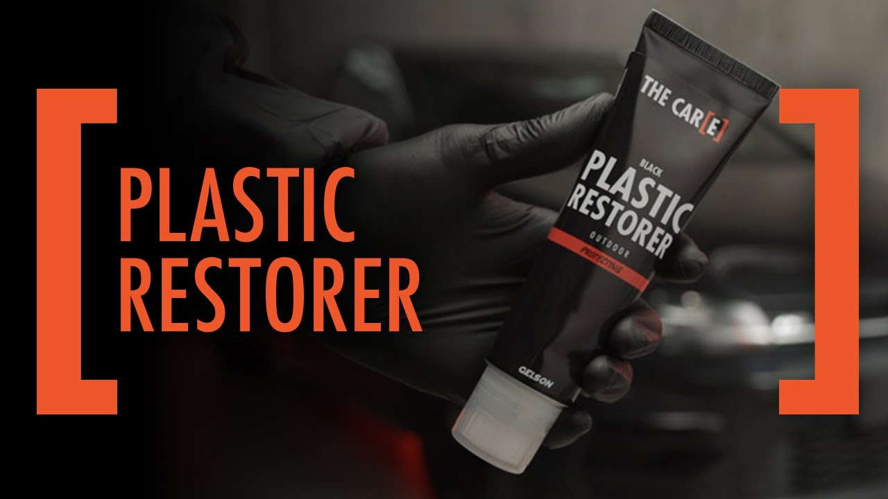 The Care | Come applicare Plastic Restorer black