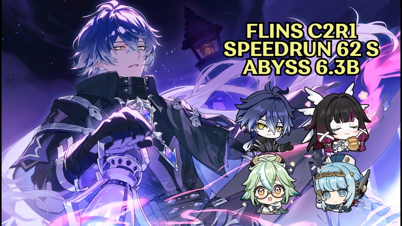 FLINS C2R1 SPEEDRUN 62s | Abyss 6.3B Top Half Cost 7 | Continuous