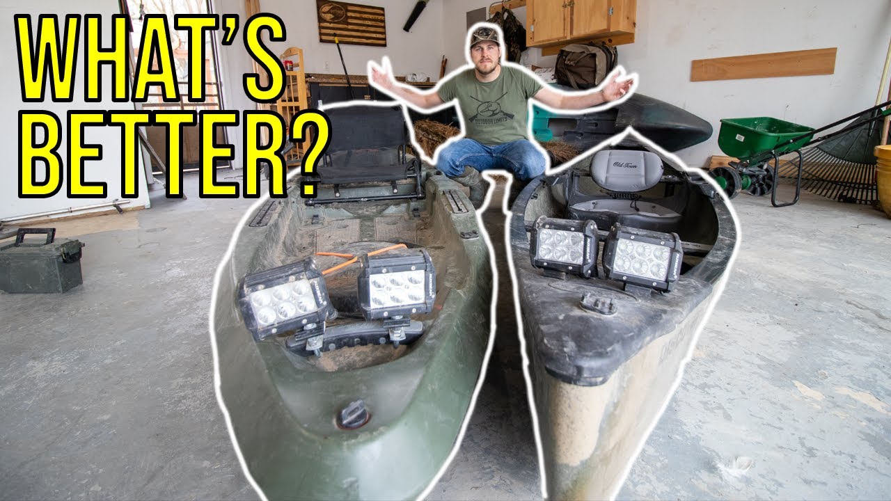 What Kayak Is Better For Duck Hunting?? | Discovery 119 vs. Topwater 120