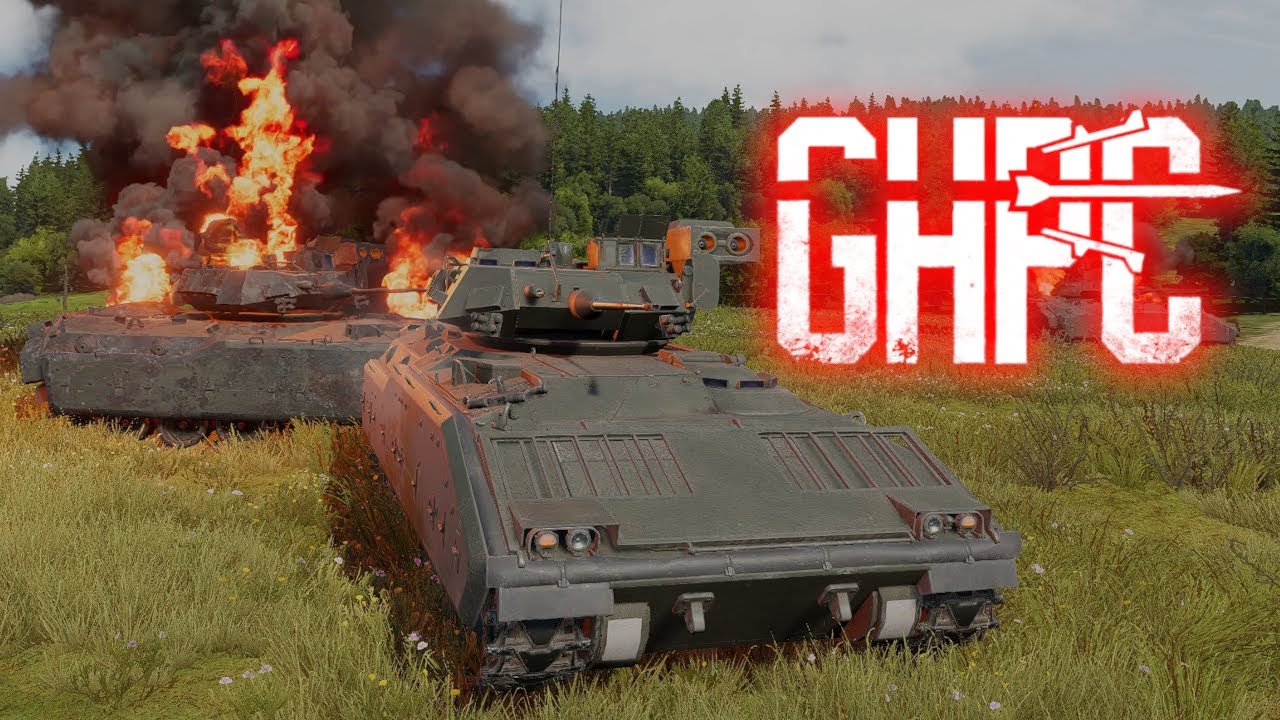 American M2 Bradleys HOLD the Crossroads! | Gunner, Heat, PC! GHPC Gameplay