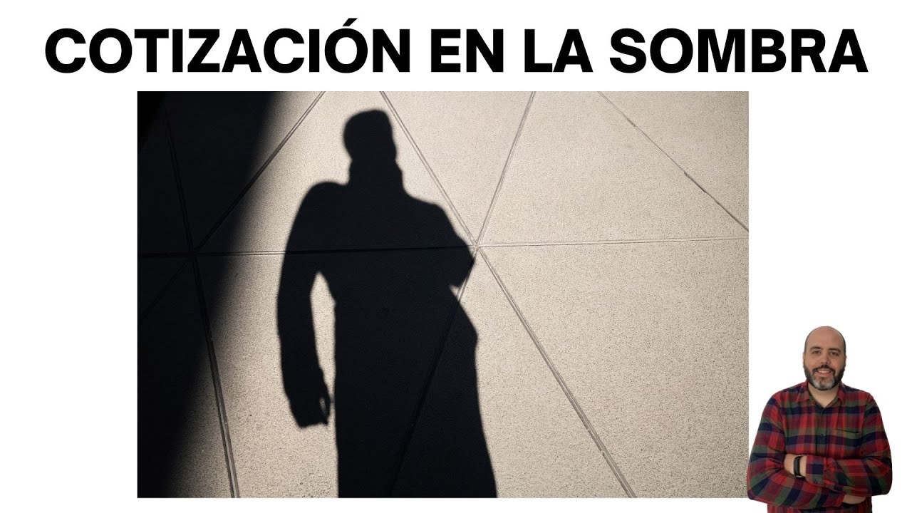 Jubilación ANTICIPADA gracias a la COTIZACIÓN en la SOMBRA  #jubilaciondigna