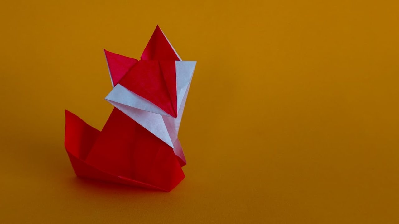FOX  ORIGAMI - zorrito del principito