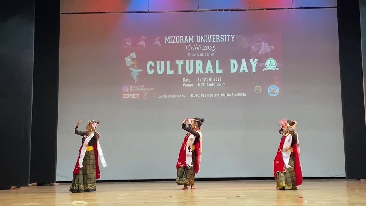 Kauda Dance | Virthli 2023 | Mizoram University | Cultural day | Boli ma Dil Baseko