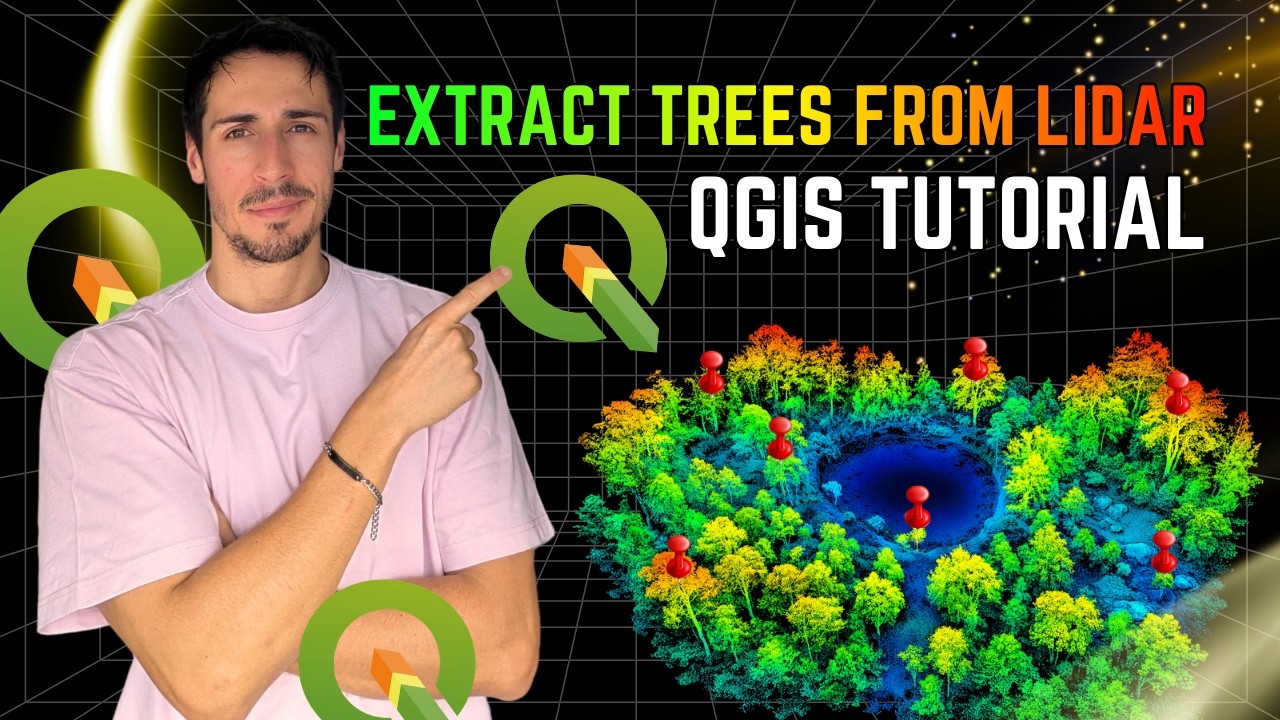 HOW TO EXTRACT TREES FROM LIDAR DATA IN QGIS