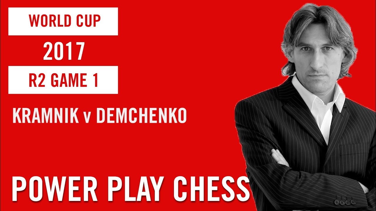 World Cup 2017 Tbilisi Round 2 Game 1 Kramnik v Demchenko