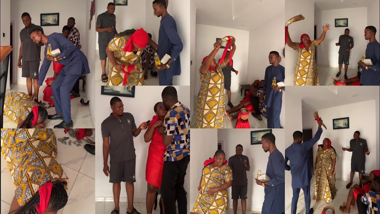 Woman of God runs mad after being exposed, her fetish powers has failed her pastor John liberates 