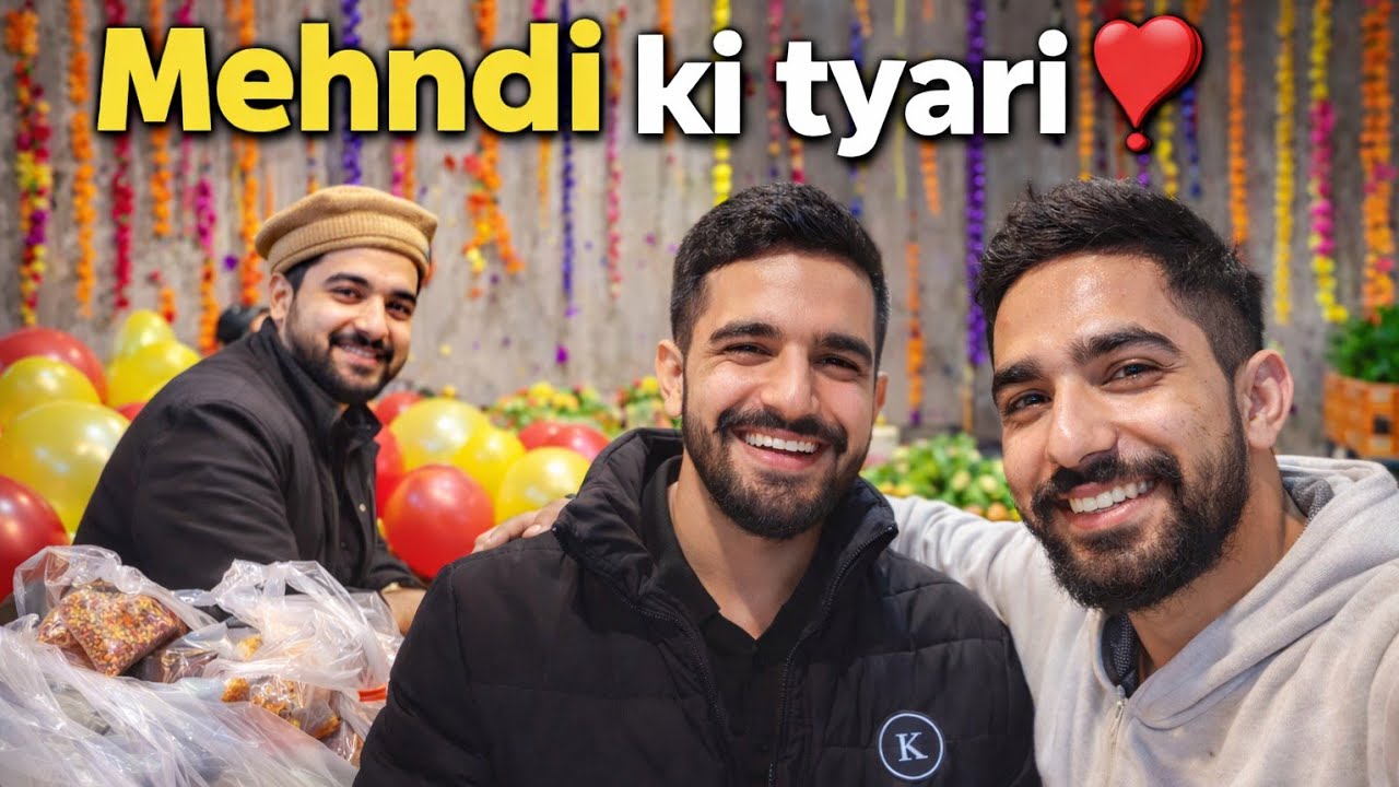 Mehndi ki tyari start ho gye🥳 | Cake k order DYA | Daig k Smn lya🤍