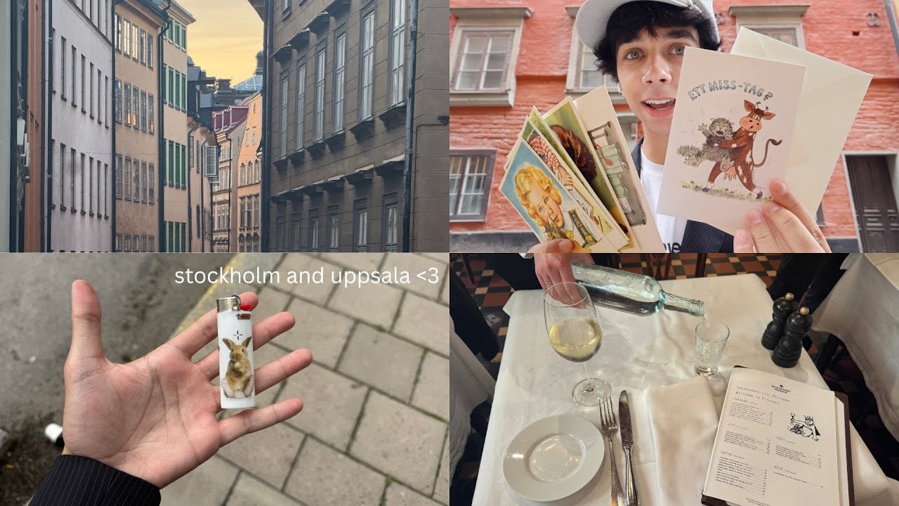 a week alone in sweden 🧚&zwj;♂️ stockholm + uppsala !