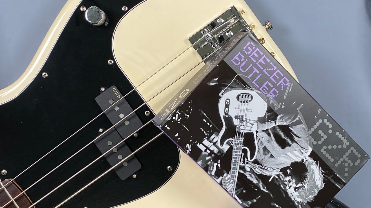 EMG Geezer Butler Bass Pickup Easy Install in Fender Standard Precision Bass