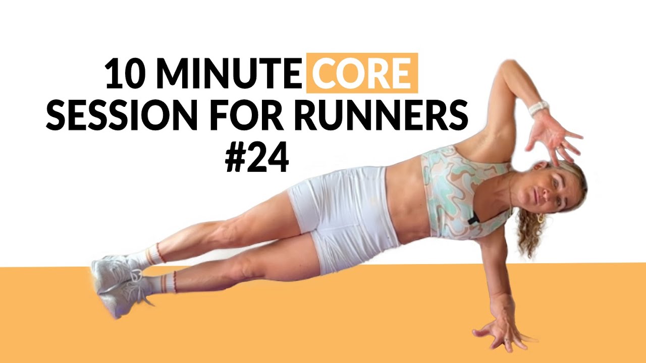 Pilates for runners - 11min core 4 runners [Pre/post run core strength #24]