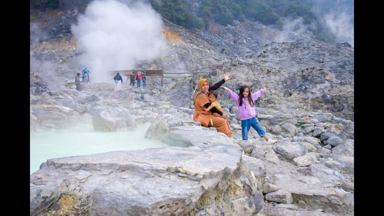 Serunya Jalan-Jalan ke Kawah Domas Tangkuban Perahu Bandung