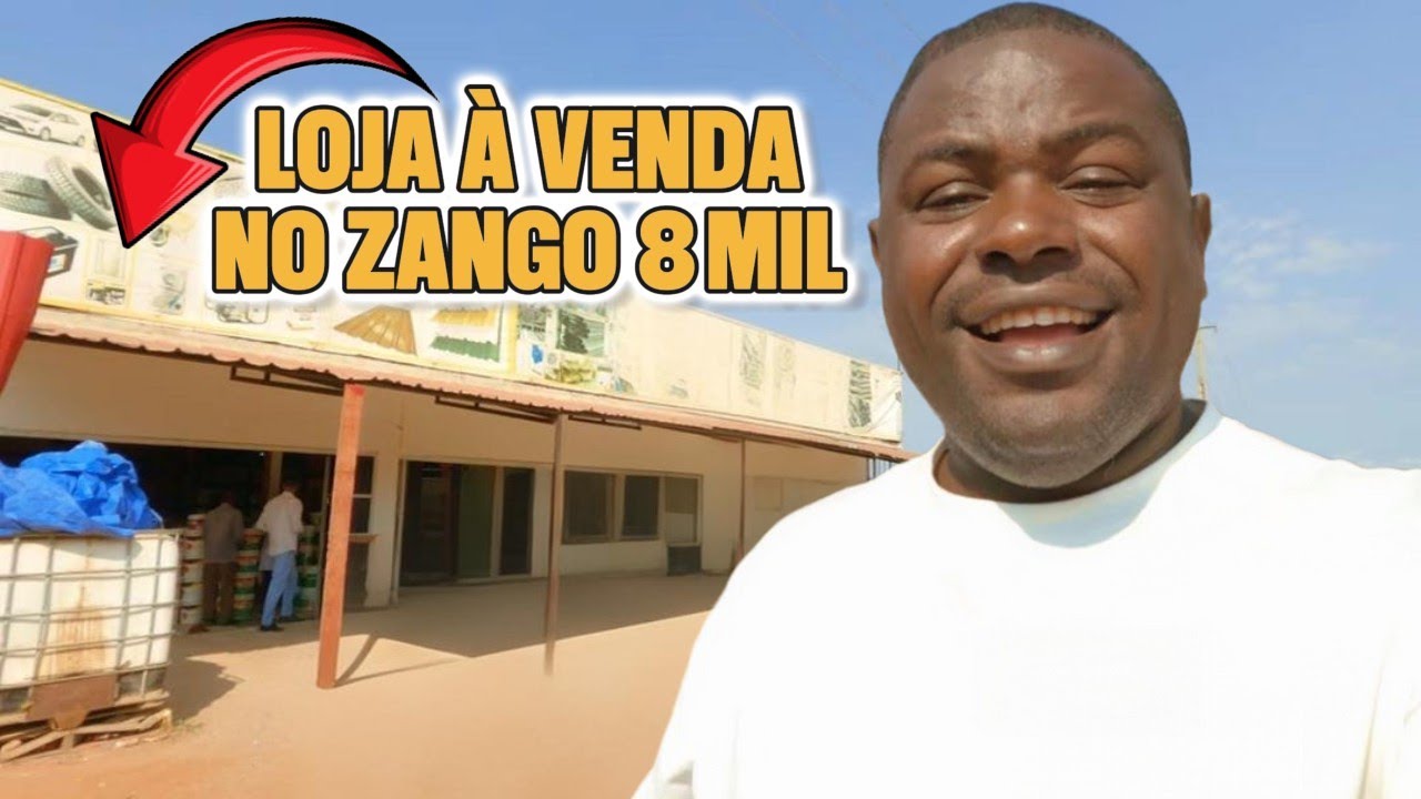 LOJA À VENDA NO ZANGO 8 MIL NA RUA PRINCIPAL