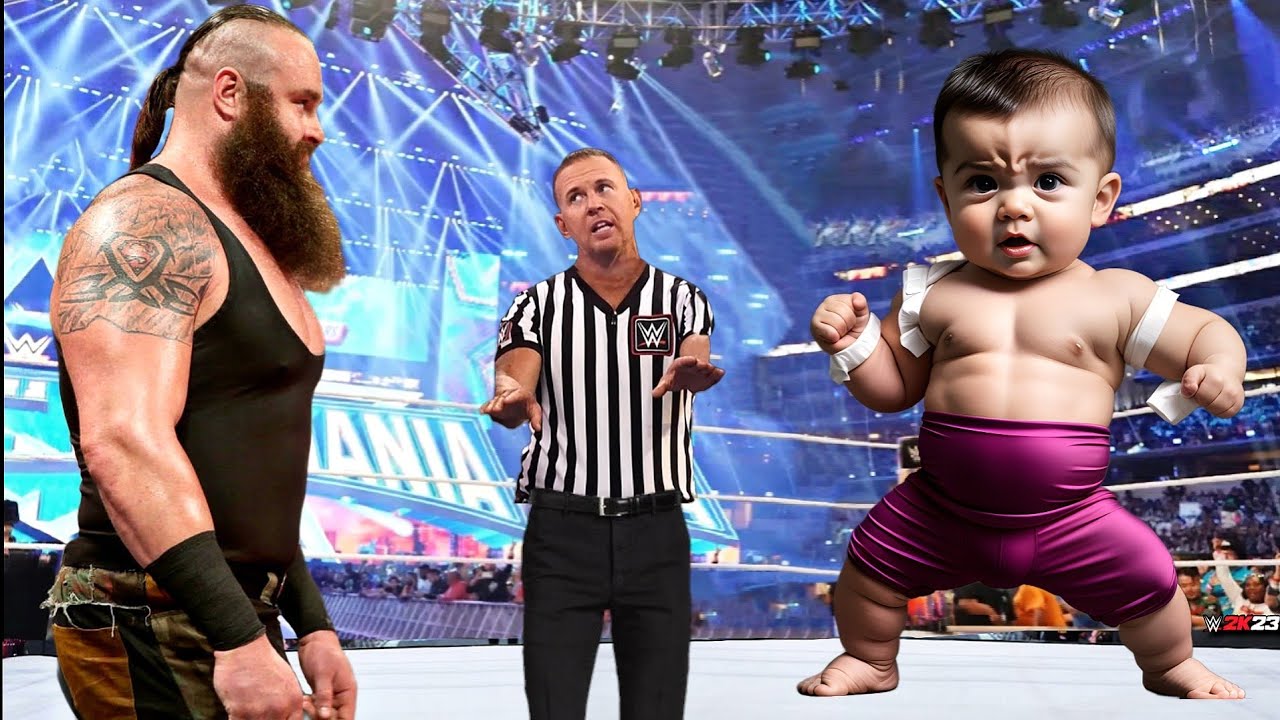 Full Match - Braun Strowman vs Boss Baby | Iron Man Match 2024 : WWE 2K22