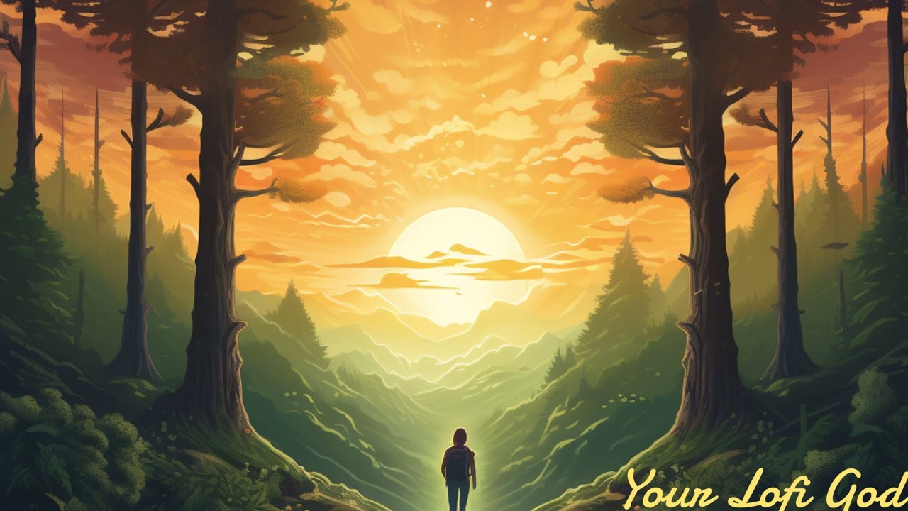 Forest Sunset Serenades: Lofi Nature's Farewell