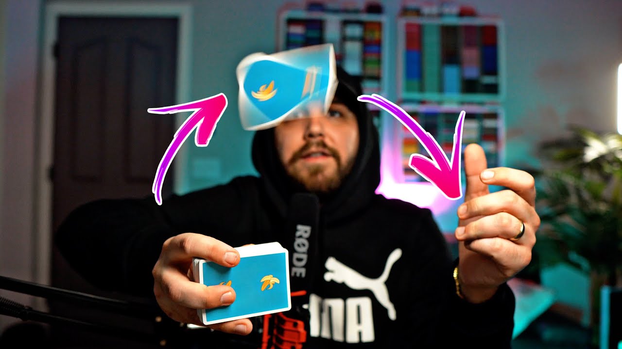 How to SHOOT Playing Cards Out of the Deck! Feat. Organic Playing Cards Peelers V4