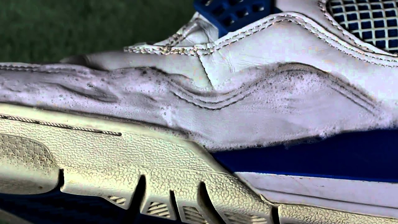 Cleaning Nubuck: Air Jordan 4 Retro 