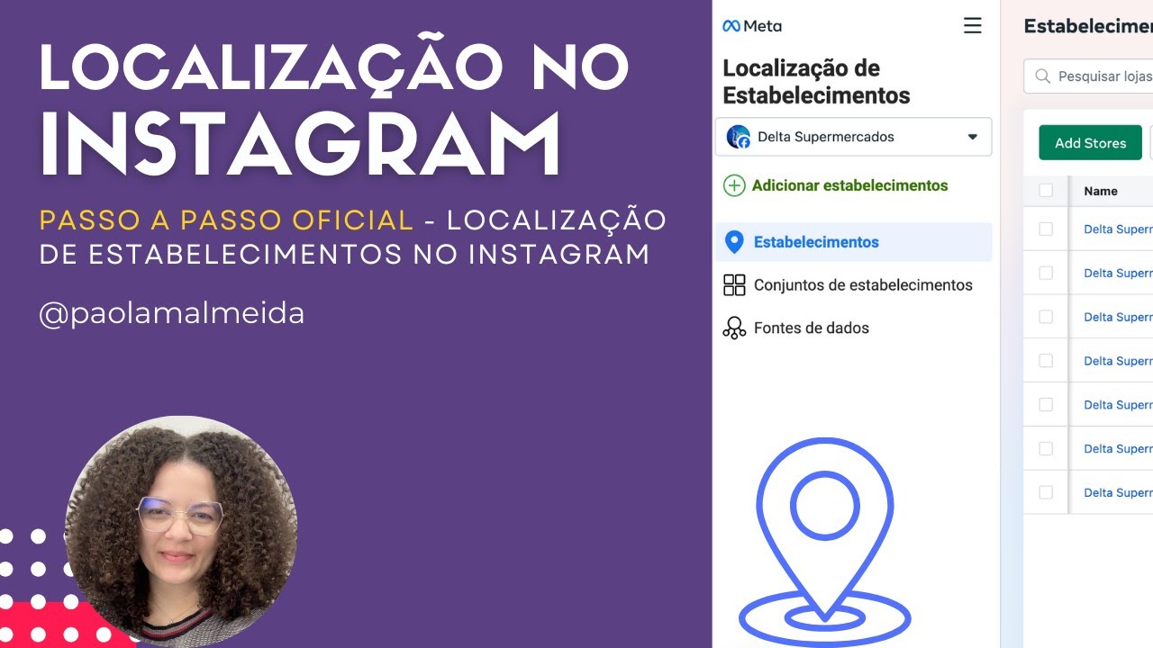 Como Criar Localização no Instagram Passo a Passo Atualizado 2025 | Localização de Estabelecimentos