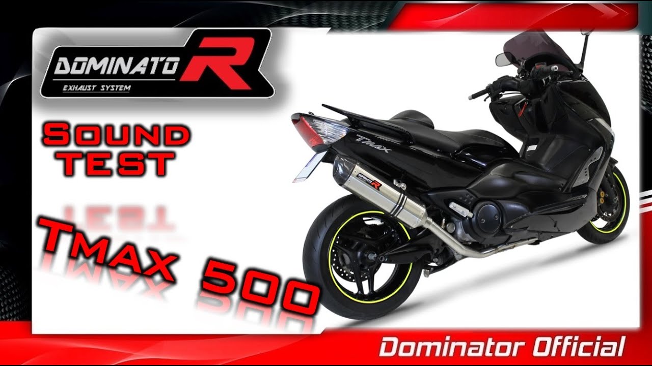 Yamaha TMax 500 2008 🔥 Pure Sound 🔊 Dominator Exhaust System 🎧 HQ Sound 🇵🇱 ⚡Exhaust Compilations