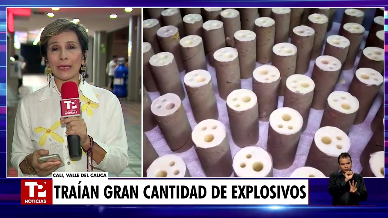 Capturan a tres mujeres que transportaban pentolita, explosivo de alto poder