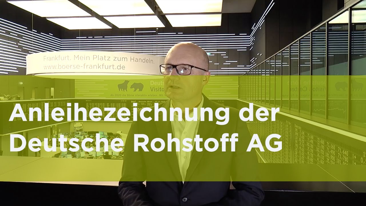 Fünf Fragen an Dr. Thomas Gutschlag, CEO Deutsche Rohstoff AG