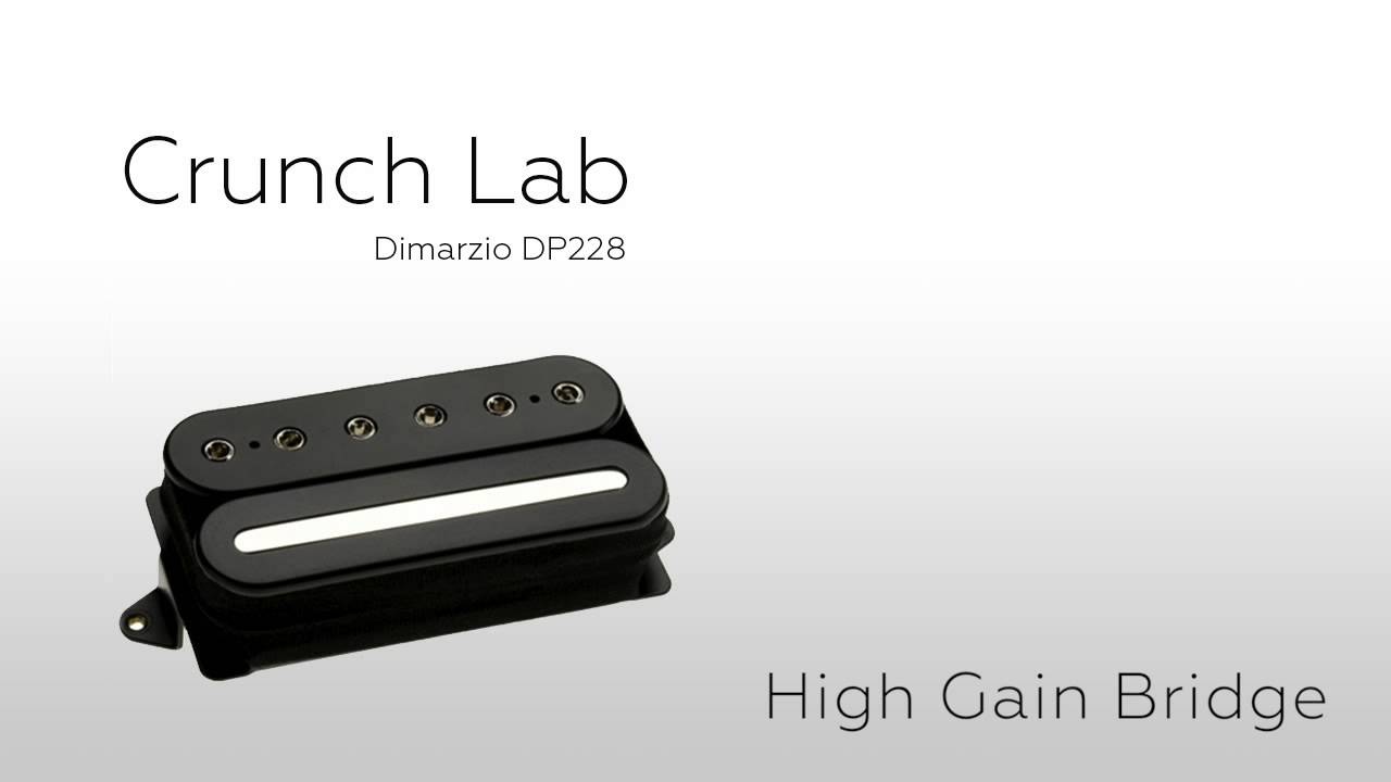 Crunch Lab vs Illuminator - DiMarzio Pickup Comparison