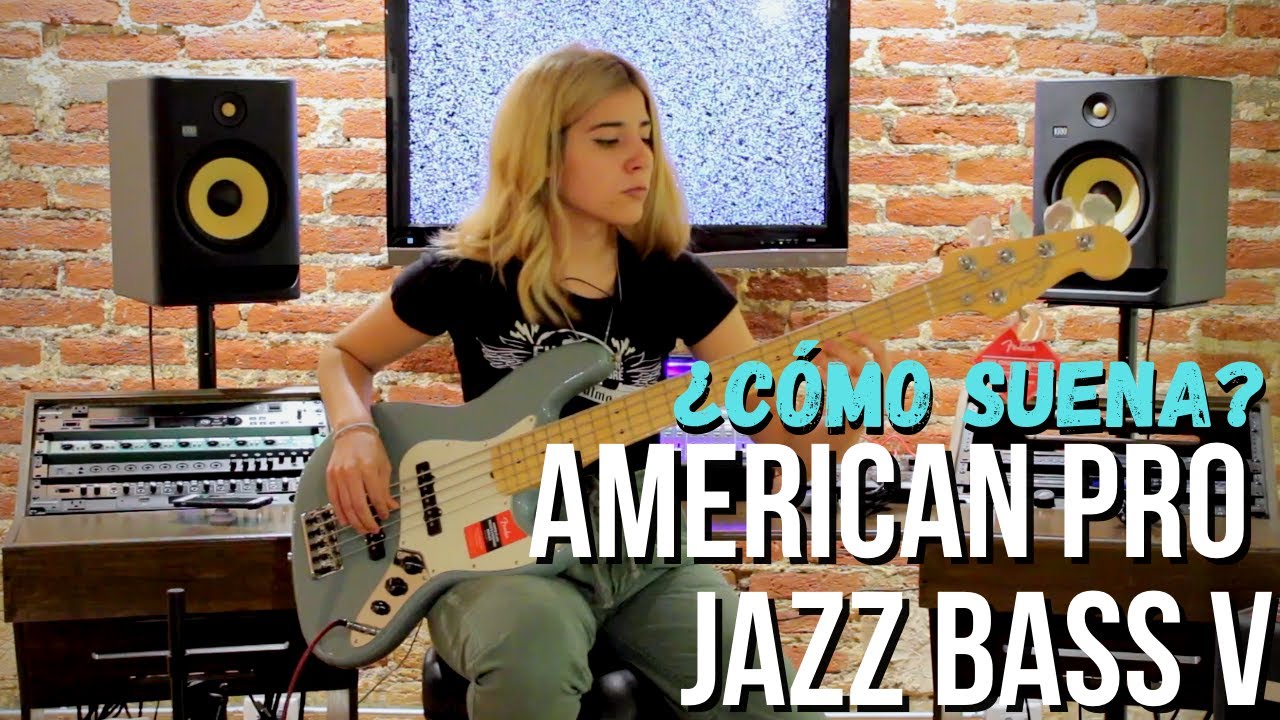 AMERICAN PRO JAZZ BASS V - ¿Cómo Suena? | Eusica Music Store