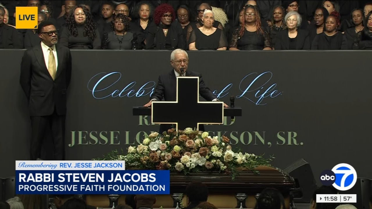 Rabbi Steven Jacobs - Public Service for Rev. Jesse Jackson