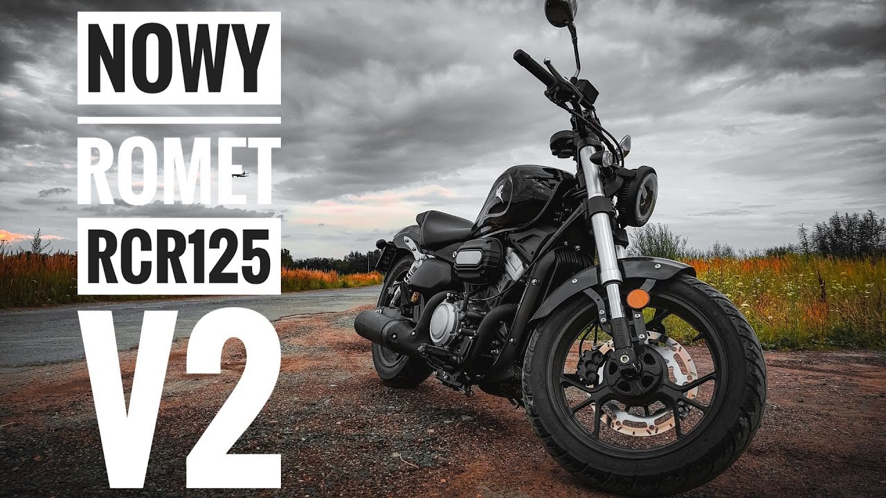 Pierwsza jazda na nowym Romet RCR 125 V2