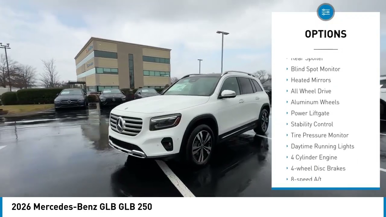 New 2026 Mercedes-Benz GLB for sale in Knoxville Tennessee 865-777-2222 TT269