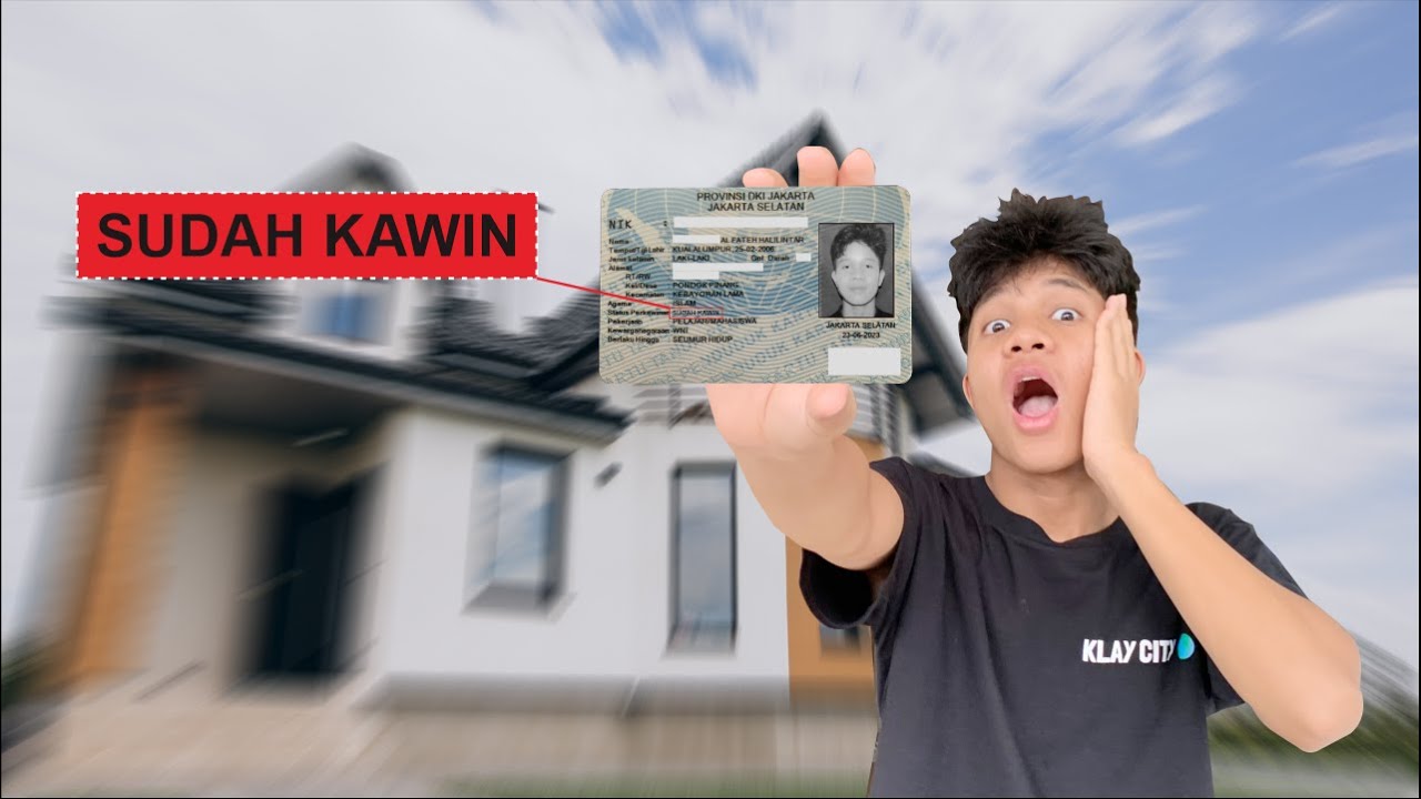 BARU PULANG LUAR NEGRI LANGSUNG BIKIN KTP
