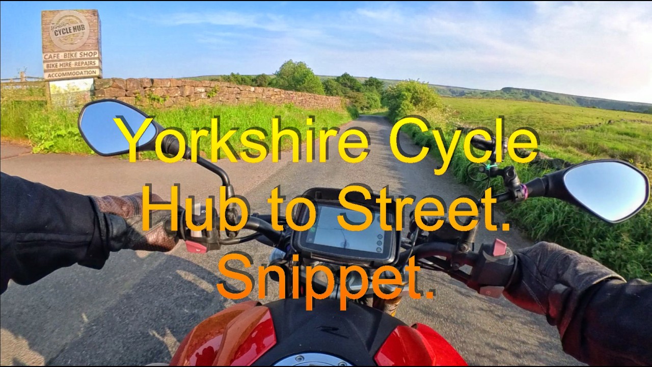 Yorkshire Cycle Hub to Street.  Snippet.