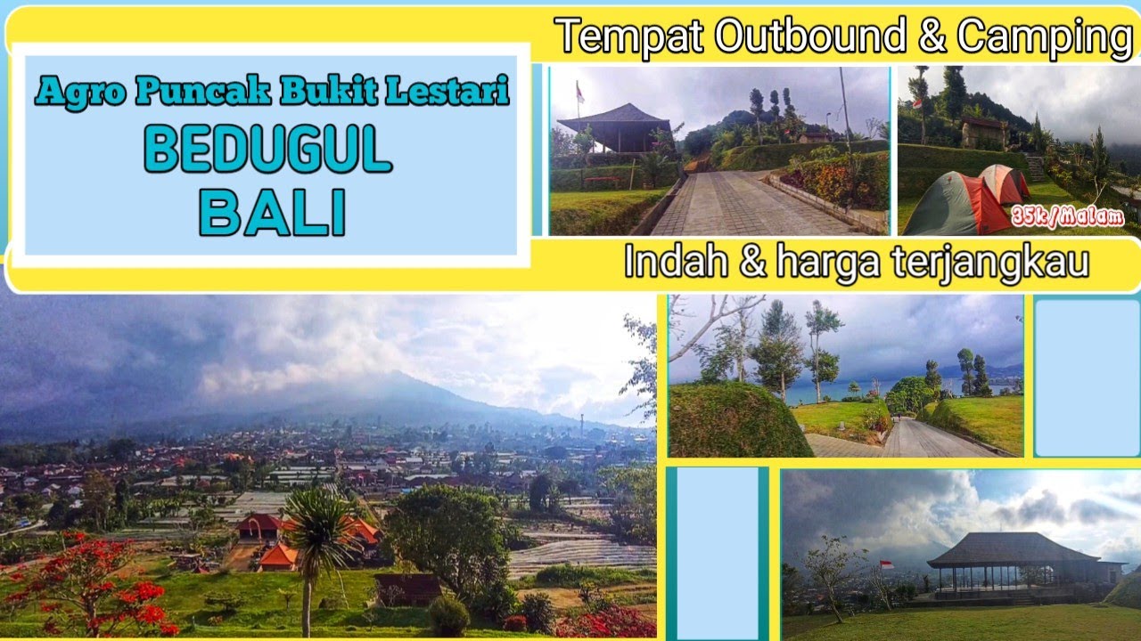Agro Puncak Bukit Lestari Bedugul Bali Tempat Seru Buat Camping Outbound & Gathering!