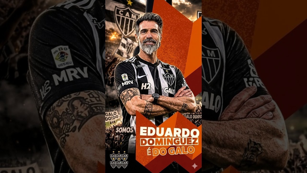 ⚠️EDUARDO DOMINGUEZ É O NOVO TREINADOR DO ATLÉTICO | NOTÍCIAS DO #galo #atlético