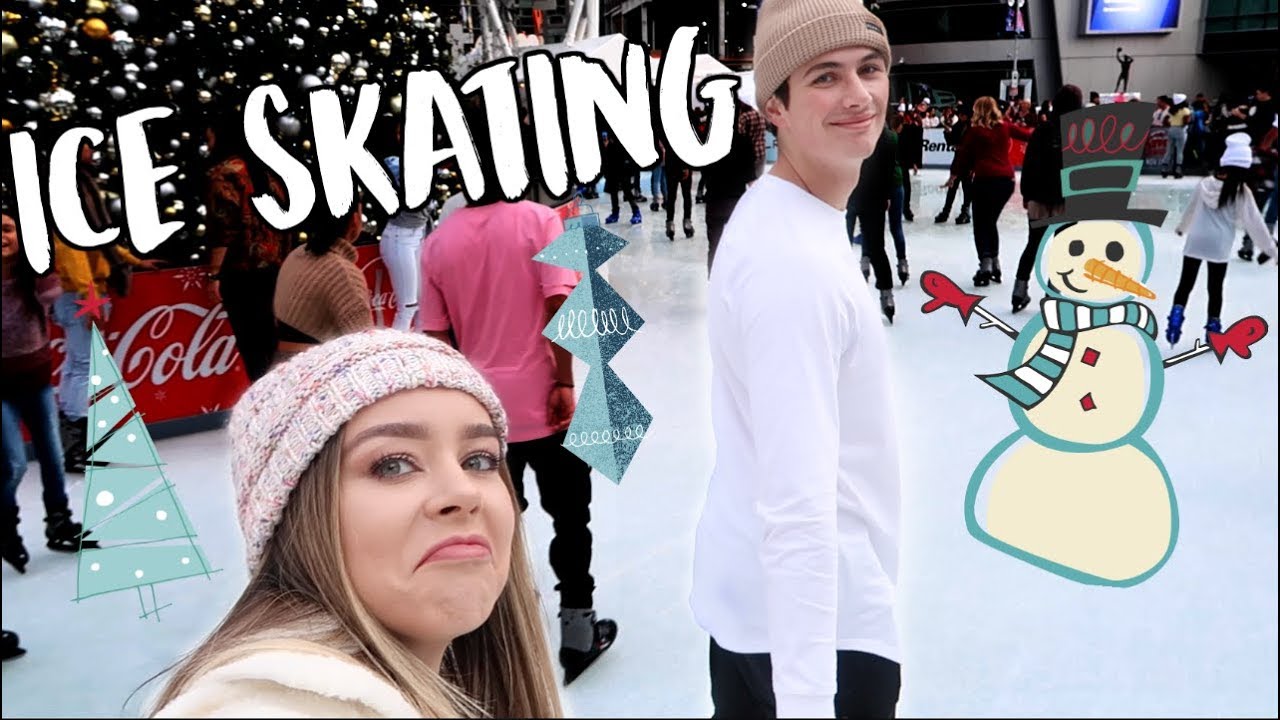 ICE SKATING! VLOGMAS DAY 2!