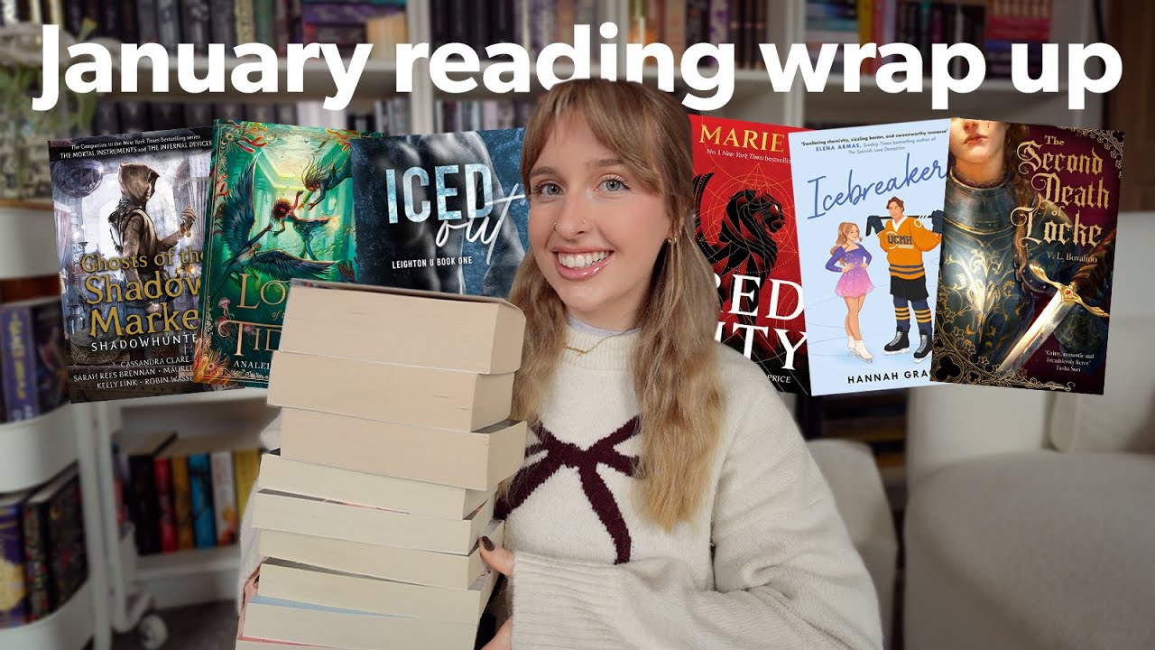 Every book & series I read in January 📚 January reading wrap up