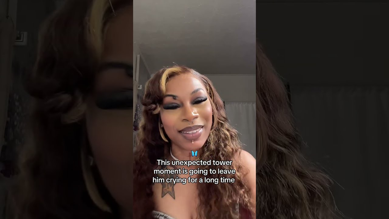 Этот неожиданный момент на башне заставит его долго плакать.