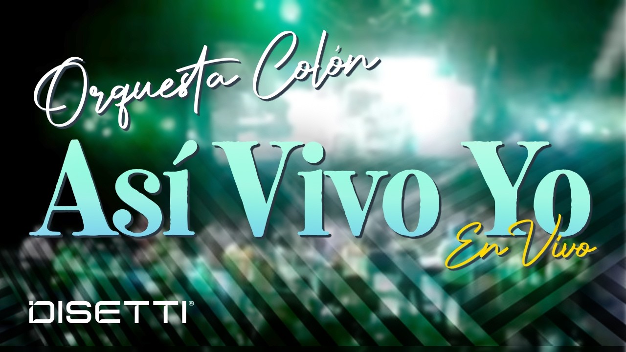 Orquesta Colón - Así Vivo Yo (En Vivo con Eddie Aponte) | Salsa Brava 1975