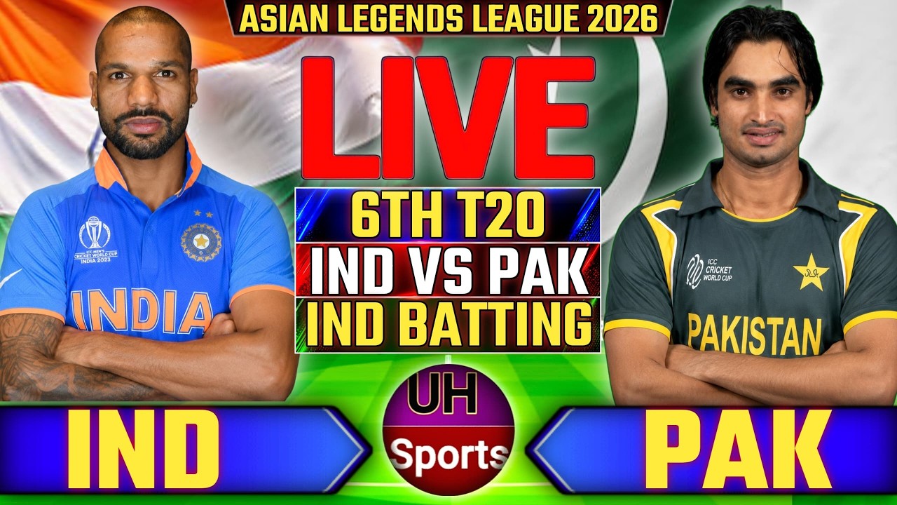 🔴Live: India vs Pakistan, 6th T20 Match | Live Cricket Score, Commentary, ND Vs PAK Live Match Today