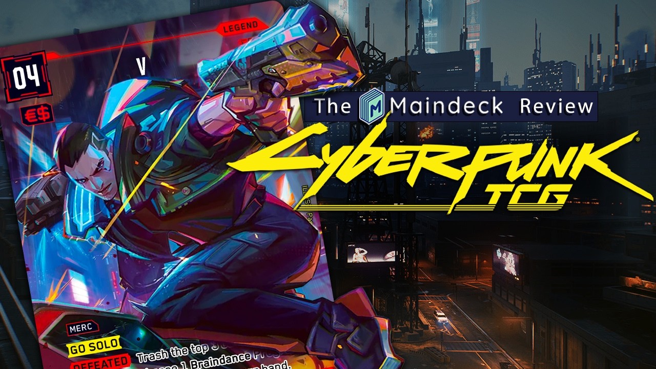 Стоит ли просыпаться ради коллекционной карточной игры Cyberpunk?? Обзор основной колоды!