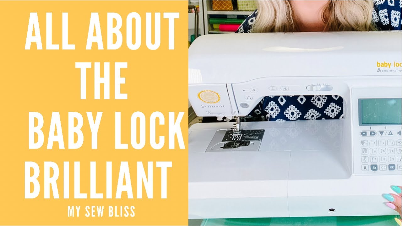 All about the Baby Lock Brilliant with DISCOUNT Code!!