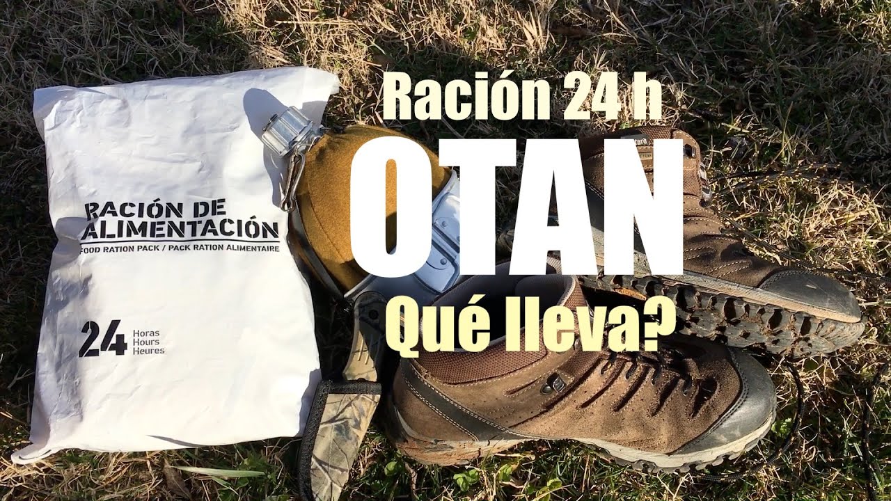 Review Ración de alimentación OTAN para 24 horas | Comida para vivac, acampada, camping, prepper