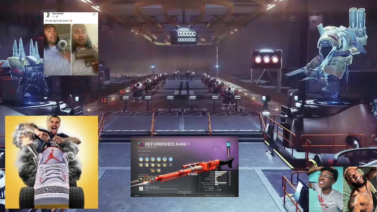 using the best weapon in destiny 2 to maintain over 3,000 dps for 5 minutes straight